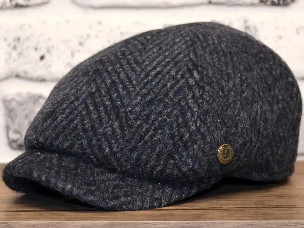 Pozze Kaşmir 6 Parça İngiliz Kasket Füme