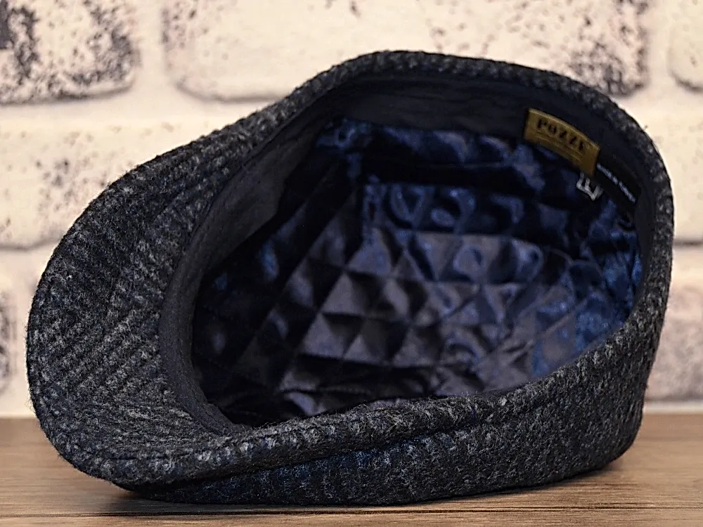 Pozze Kaşmir 6 Parça İngiliz Kasket Füme