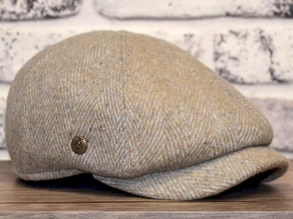 Pozze Kaşmir 6 Parça İngiliz Kasket Bej Rengi