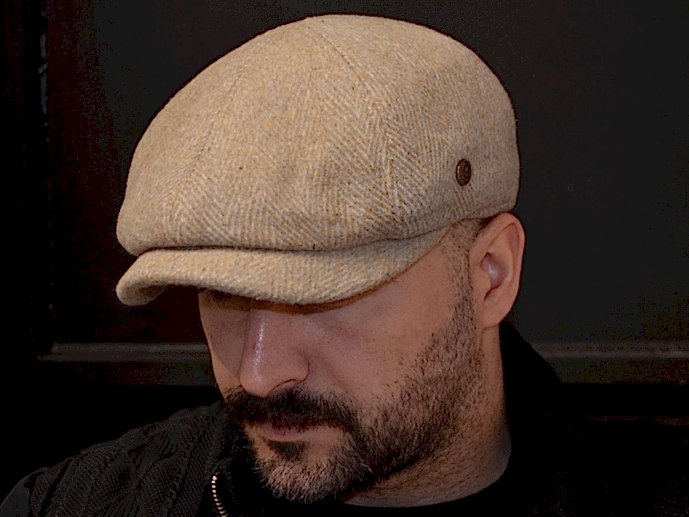 Pozze Kaşmir 6 Parça İngiliz Kasket Bej Rengi