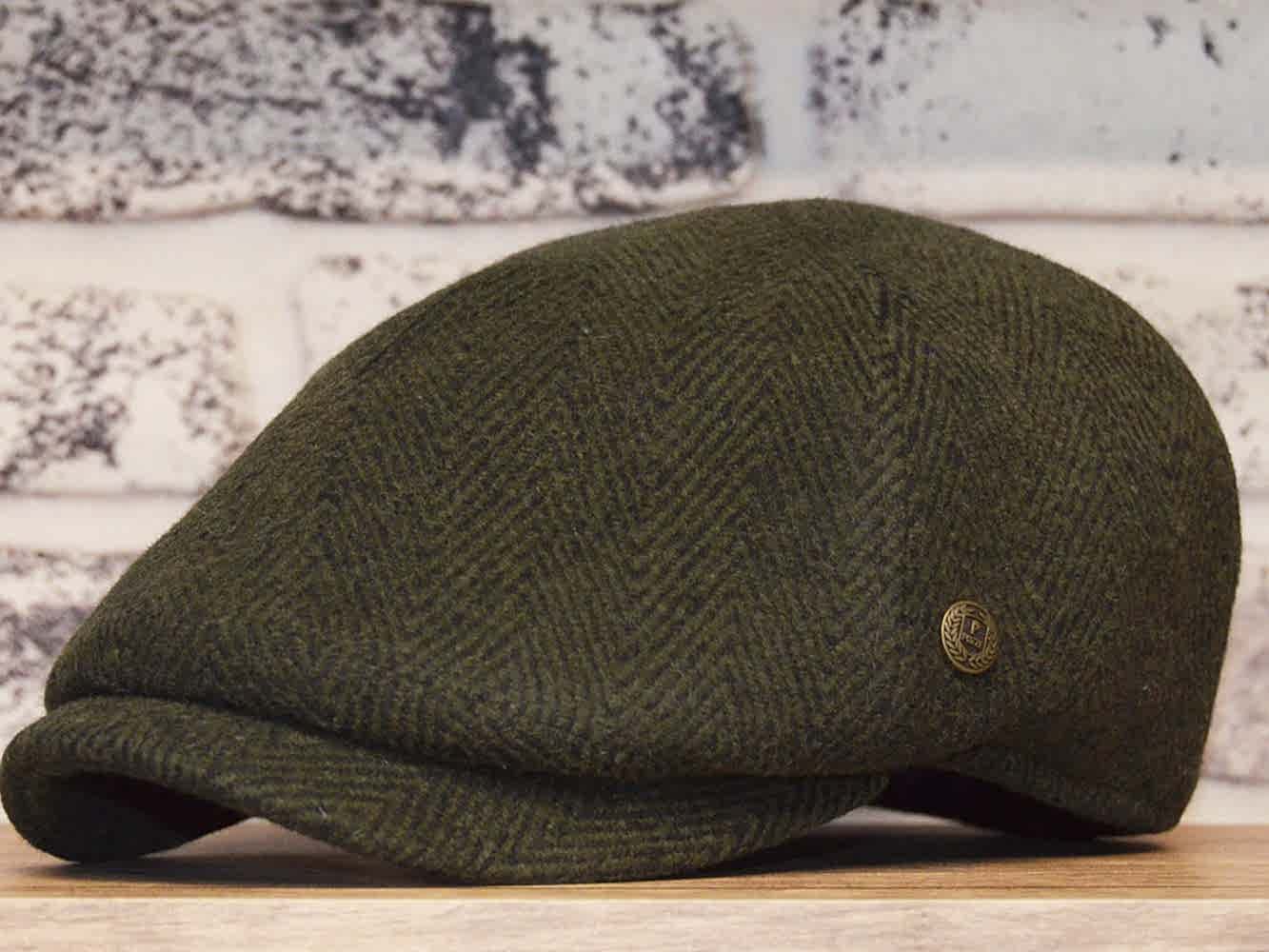 Pozze Kaşmir İtalyan Spor Kasket Haki