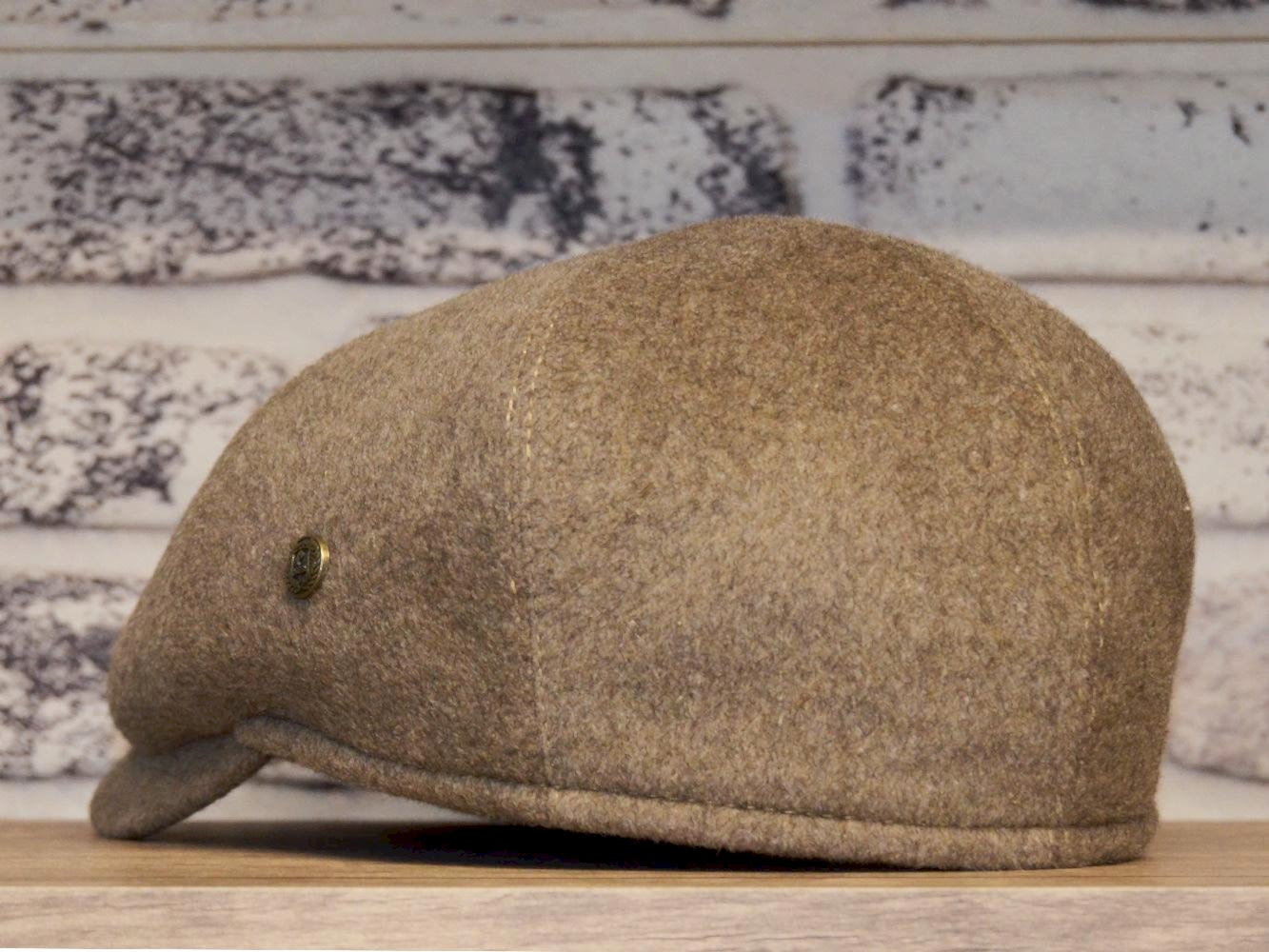 Pozze Kaşmir İtalyan Spor Kasket  Kum Beji 