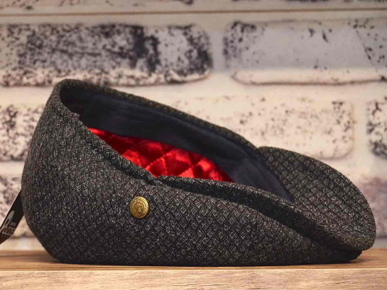 Pozze Yün Twit Peaky Blinders  İngiliz Antrasit