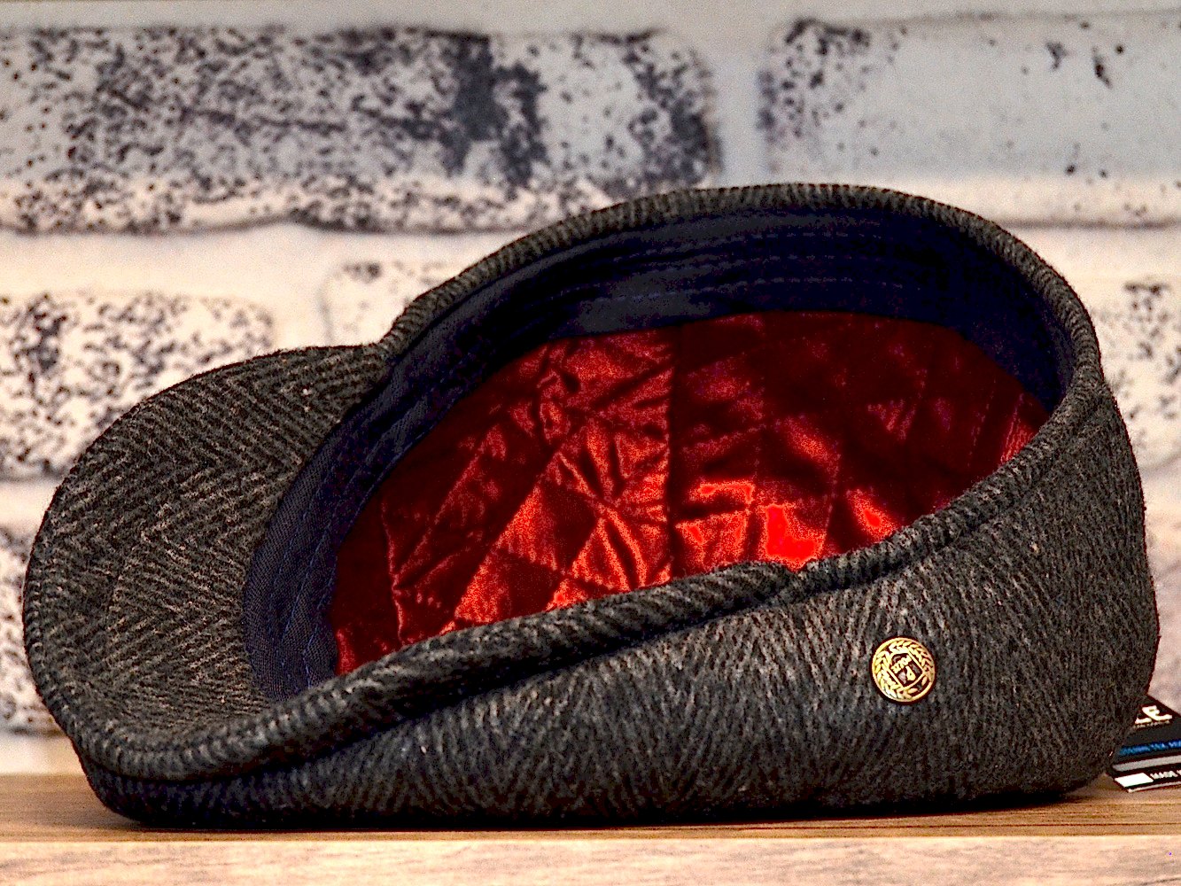 Pozze Kaşmir Balıksırtı Peaky Blinders İngiliz Antrasit