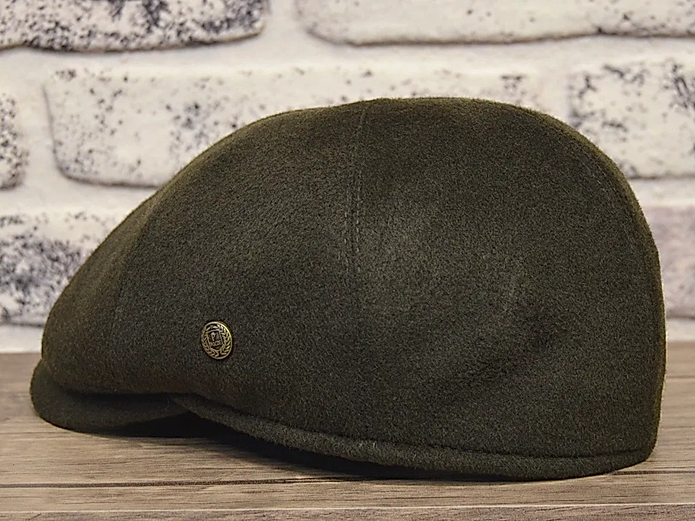 Pozze Kaşmir İtalyan Spor Kasket Haki