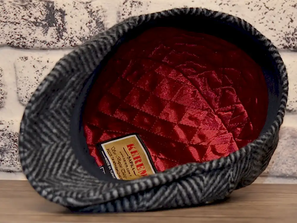 Pozze Kerem Kaşmir Geniş Balıksırtı İngiliz Peaky  Kahve