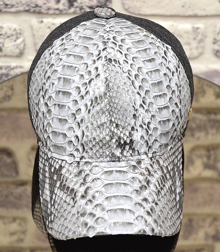 Orijinal Yılan Derisi Detaylı Kep