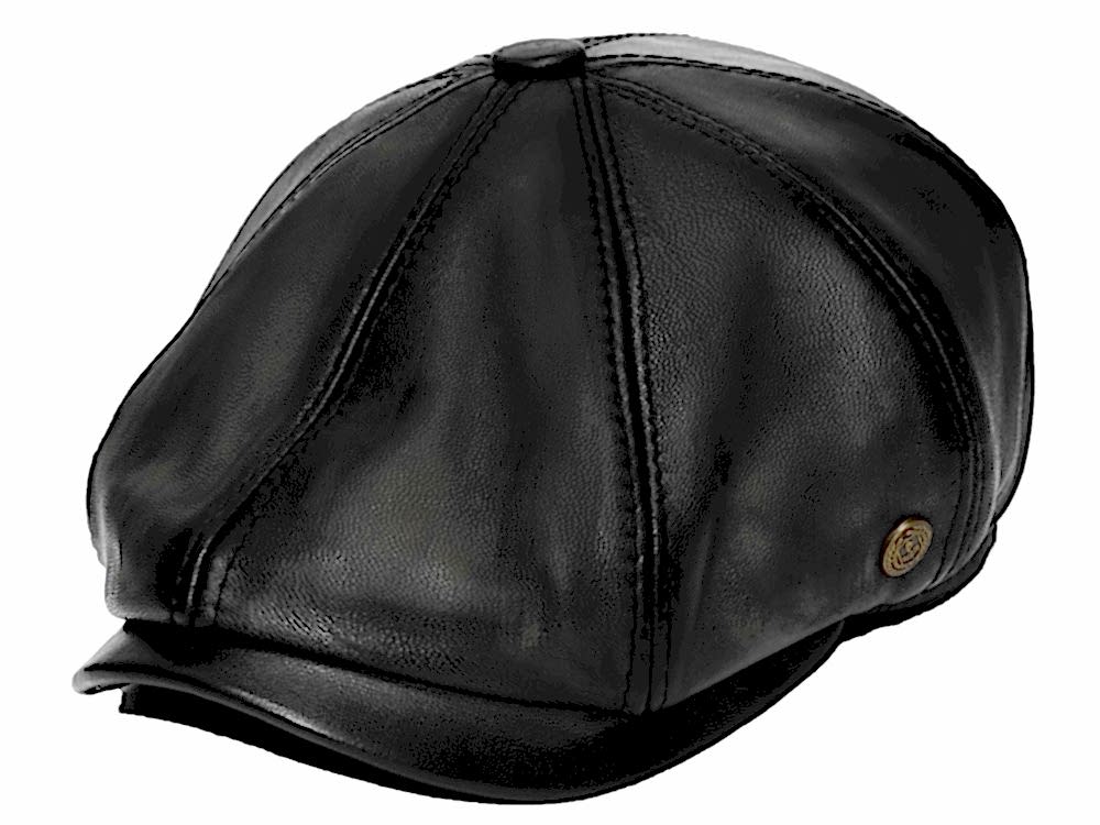 Pozze Özel Üretim İngiliz Model Deri Kasket