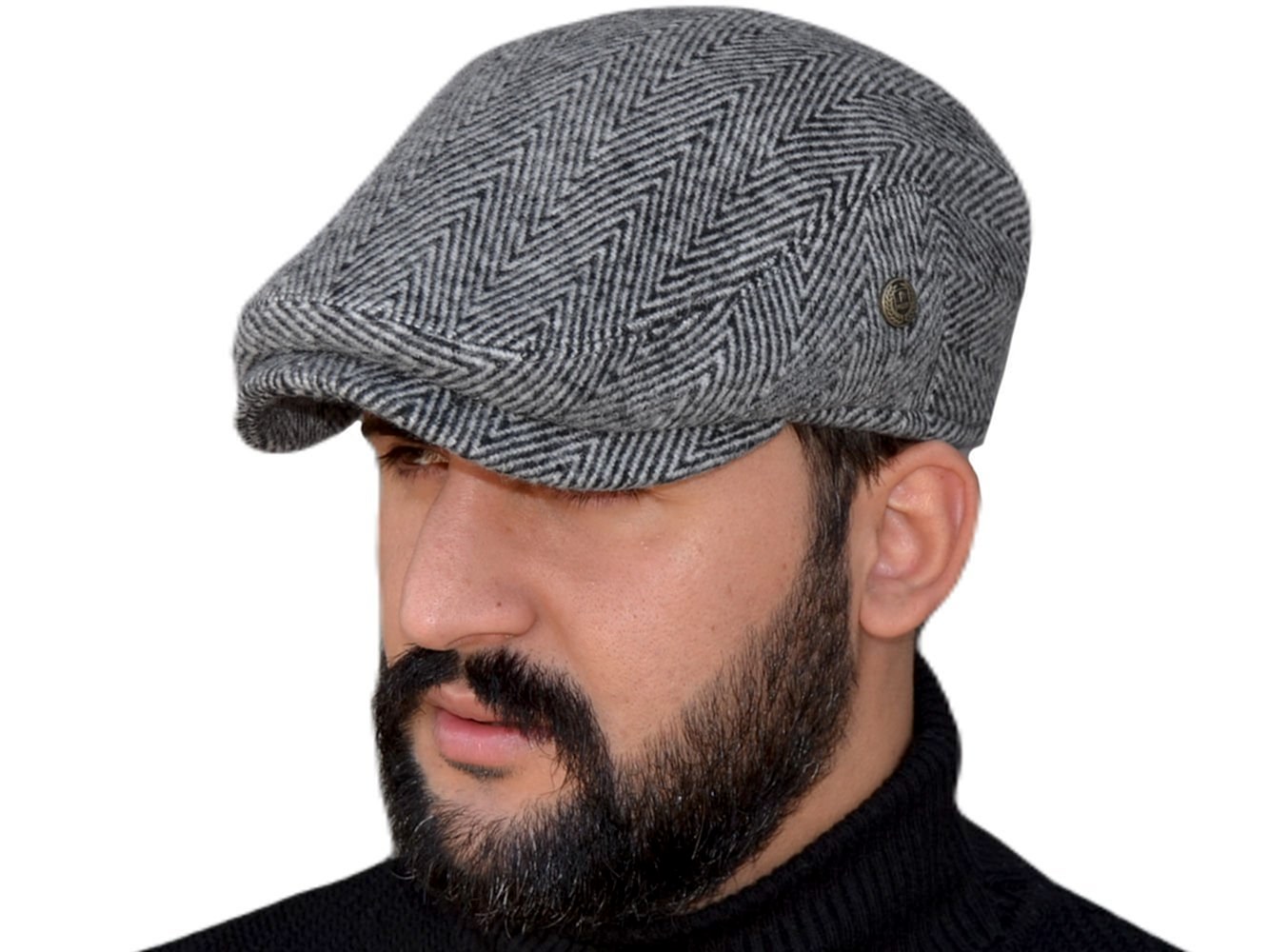 Pozze London Model Kışlık Yün Erkek Şapka Kasket