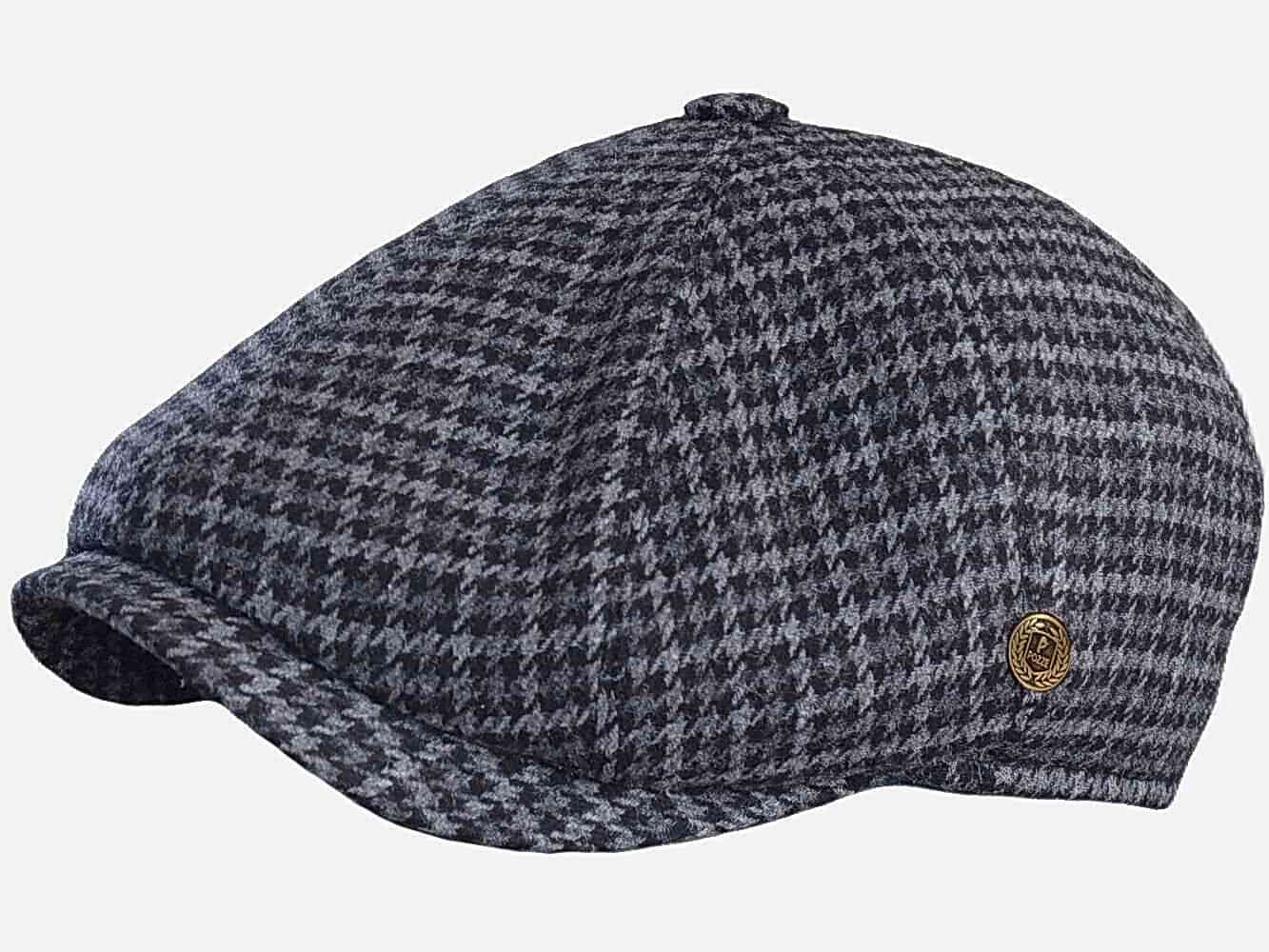 Pozze Yünlü Peaky Blinders Erkek Kasket Şapka