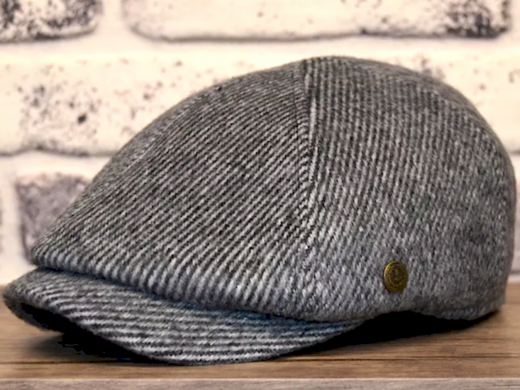 Kaşmir 6 Parçalı Kışlık Erkek İngiliz Kasket Şapka