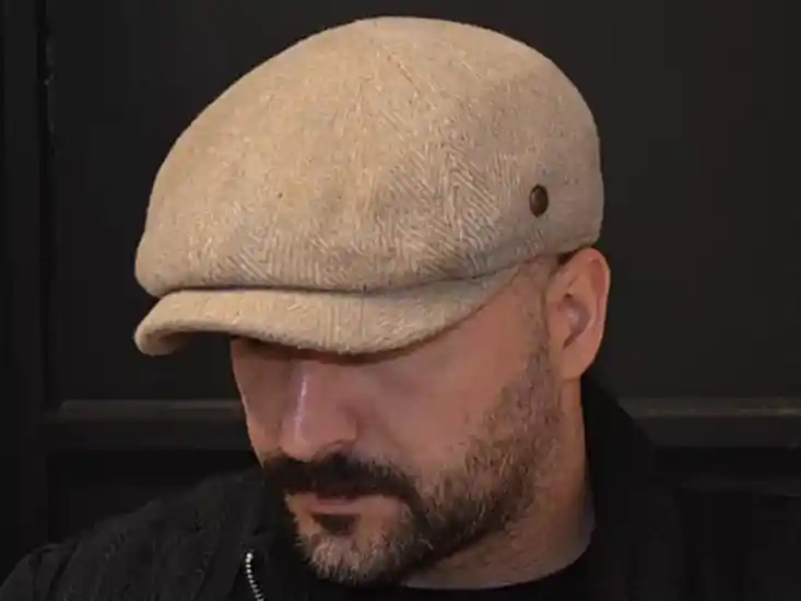 İngiliz Ve İtalyan Stil Kışlık Yün Erkek Kasket 