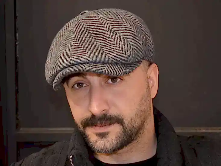 Pozze Kaşmir Geniş Balıksırtı İngiliz Peaky Kasket