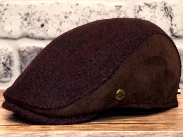 Erkek Kışlık Spor Kasket Modelleri Yün Kumaş