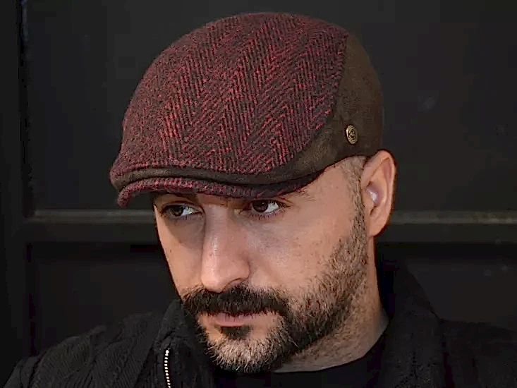 Erkek Kışlık Spor Kasket Modelleri Yün Kumaş