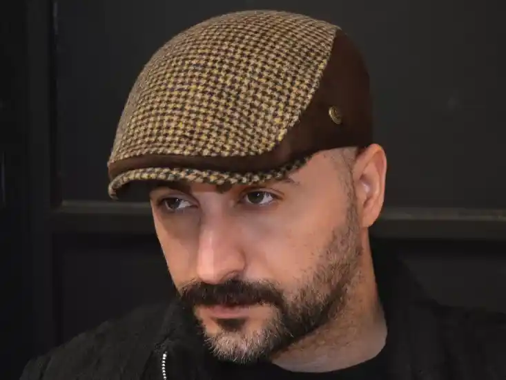 Kamel Kahve Kışlık Erkek Spor Kasket Şapka