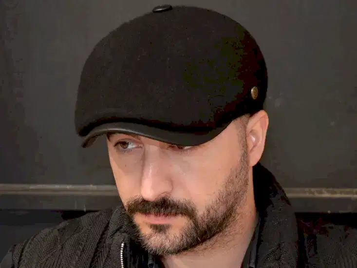 Yün Keçe Tek Parça Kışlık Erkek Kasket Şapka