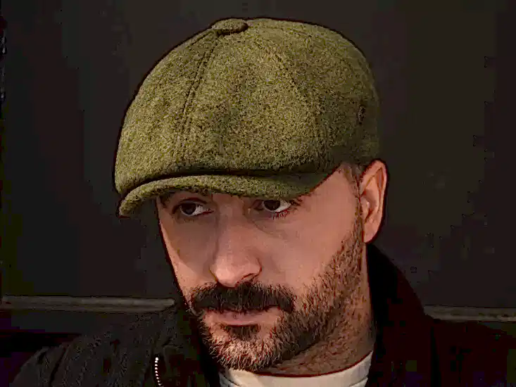 Kışlık Erkek Kasket Şapka İngiliz Peaky Blinders 