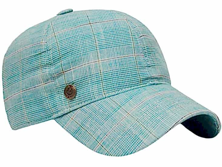 Pozze Yazlık Ekoseli Pamuk Kep Şapka