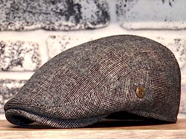 Pozze Kışlık Yünlü Erkek London Kasket Şapka