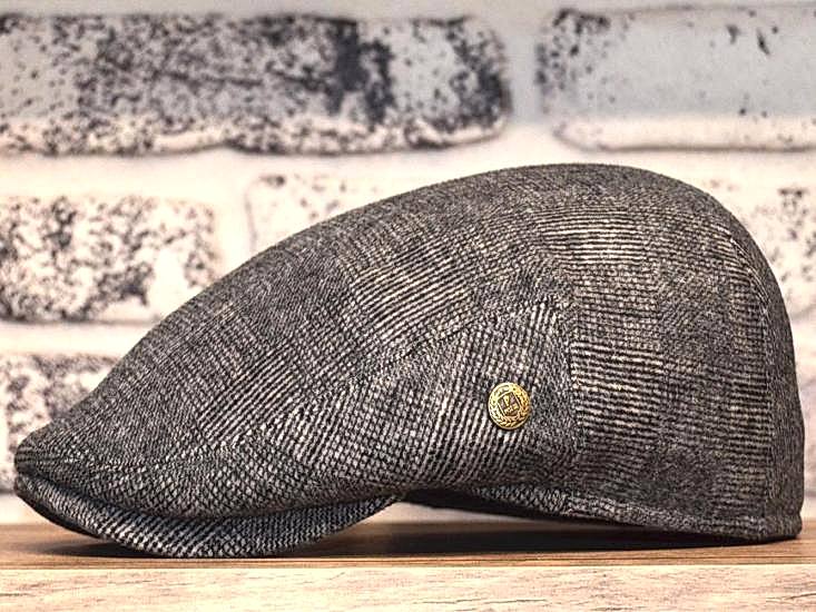 Pozze Kışlık Yünlü Erkek London Kasket Şapka