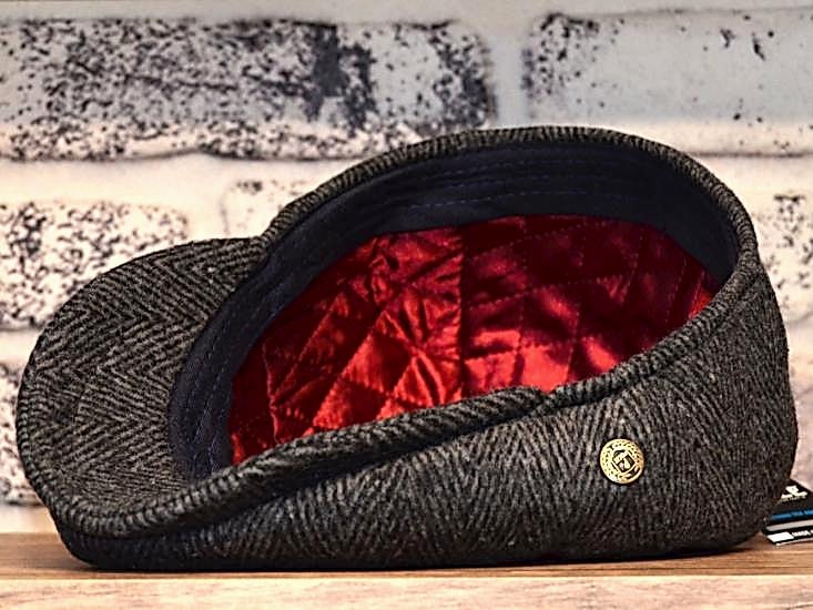 Pozze Kaşmir Peaky Blinder İngiliz Antrasit Kasket