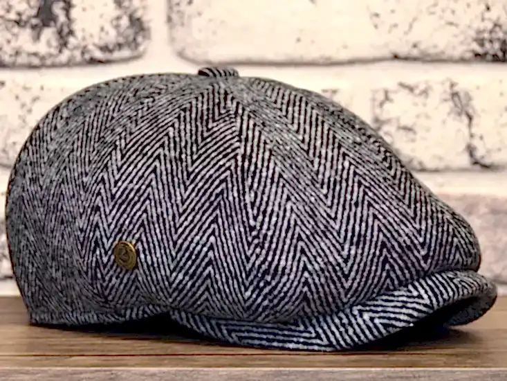 Pozze Kışlık Erkek Kasket Şapka İngiliz Peaky Stil