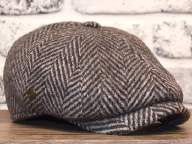 Pozze Kışlık Yün Kaşmir İngiliz Erkek Kasket Şapka