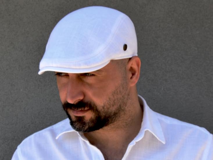 Pozze Yazlık Spor Kasket Şapka Pamuk Keten 