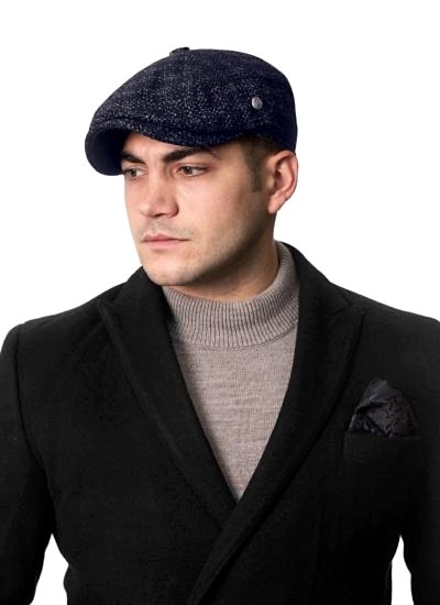 Kışlık Ekoseli İngiliz Kasket