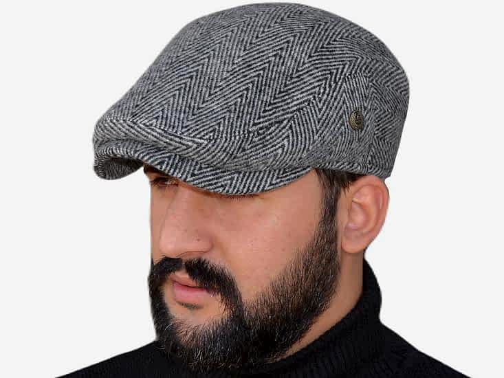 Pozze Fransız Modeli Kışlık Erkek Kasket Şapka